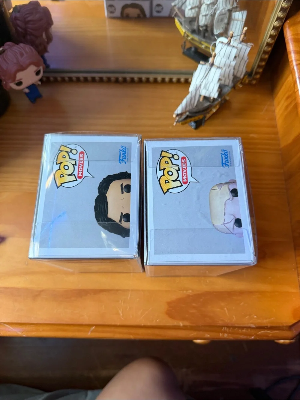 Funko Pop! Movies Victor Frankenstein & The Creature Vinyl Figures - White/Brown